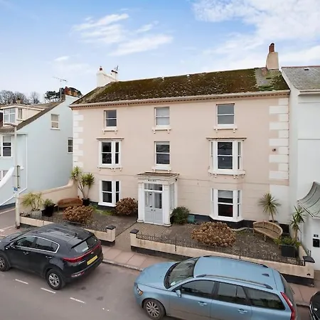Beach Front Flat Shaldon With Parking Exterior photo